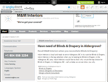 Tablet Screenshot of mm-interiors-aldergrove.langleydirect.info