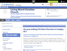 Tablet Screenshot of living-word-christian-church-langley.langleydirect.info